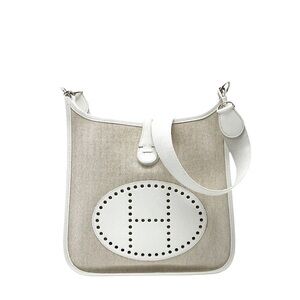 COMING SOON - Hermès Evelyne PM White Beige Shoulder Bag